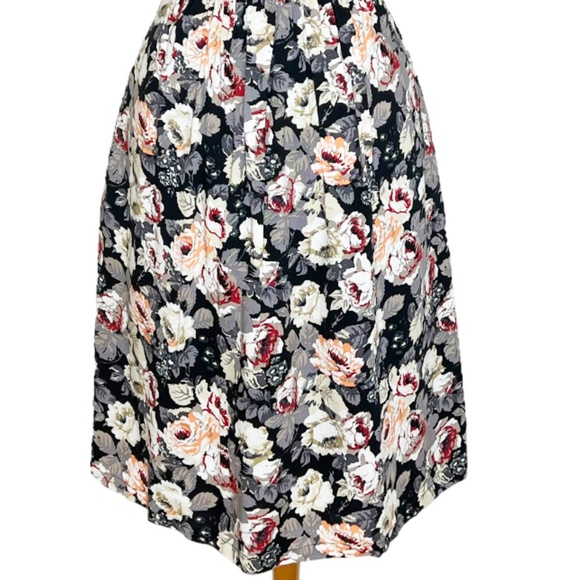 Modcloth Frock Shop Floral Roses Dress Large - Picture 9 of 10